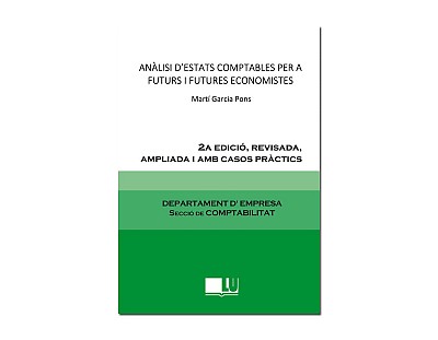 Analisi d' estats comptables-per a futurs economistes  2a ED.